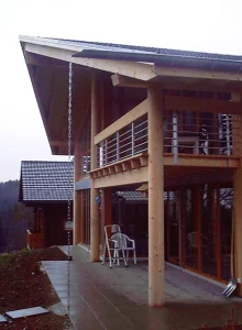 Maison à ossature bois